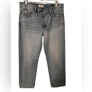 Madewell‎ Low Slung Straight Jeans Light Wash NWT Size 29 Button Fly